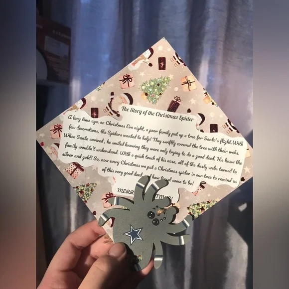 Custom Christmas spiders - Picture 4 of 5